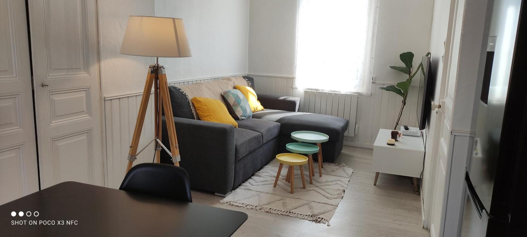 Ferienwohnung Duplex Lumineux Amiens Exterior foto
